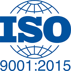ISO 9001:2015 certification logo